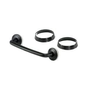 Jeep Wrangler Windshield Tie Down Kit - Rugged Ridge - 5 Piece Kit - Black - `97-`06